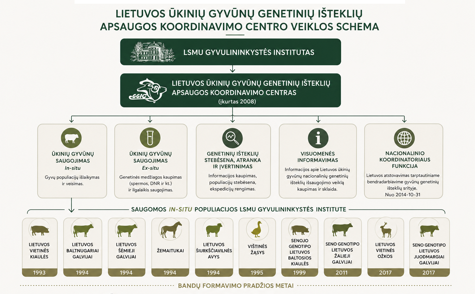 Gencentro veiklos schema